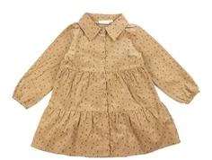 Lil Atelier nougat blomstret kjole